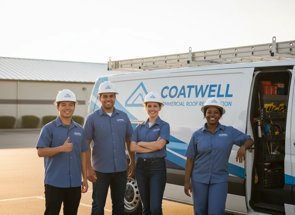 Commercial roof coating company in Mills, NE
